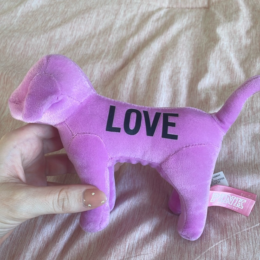 Victoria secret plush dog